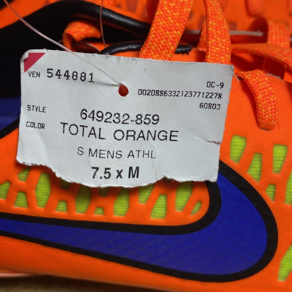 Nike Magista Opus SG ACC Soccer Cleats 649232-859 Total Orange  7.5 x M NWT - Picture 7 of 9